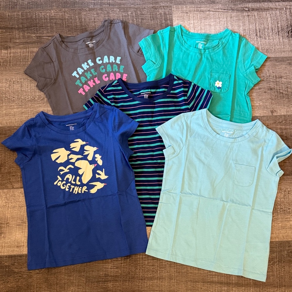 Amazon Essentials Girls Short Sleeve T Bundle